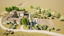 Propriete À Bonnieux(84) exceptionnelle ancienne magnanerie du XIIIᵉ siècle à rénover, près de 1 000 m² près de 7 ha