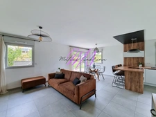 VÉTRAZ-MONTHOUX – Duplex T4 meublé, sur les hauteurs – Disponible de suite