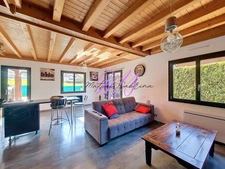 Chalet de 103.70 m² 3 chambres avec studio indépendant, piscine chauffée et terrain clos de 615 m²