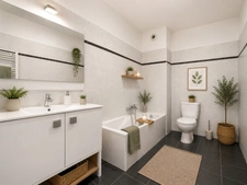 Grasse – Appartement T3 de 60 m² avec terrasse, garage et parking 