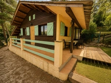 Maison bois 181 m² + maison indépendante 48 m² –  à vendre 7 pièces  ANDON (06)