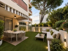 Dpt Alpes Maritimes (06), à vendre ANTIBES Appartement T3 65 m² – Rez-de-jardin, terrasse 40 m² et piscine