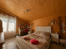 Maison bois 181 m² + maison indépendante 48 m² –  à vendre 7 pièces  ANDON (06)