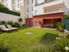Comme une maison ! Rare 4 pièces avec 140 m² de jardin à 3 min des plages - Cannes La Bocca (06)