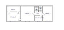 Maison 124 m², 460 m² de terrain