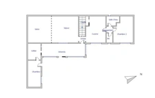 Maison 124 m², 460 m² de terrain