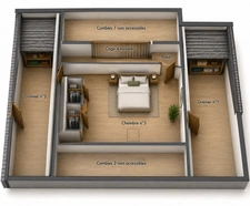 Maison à vendre 6 pièces - Dépendances - 4932 m²