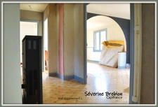 Immeuble vide composé de 2 appartements, 2 garages et un terrain à vendre CHABRELOCHE (63)