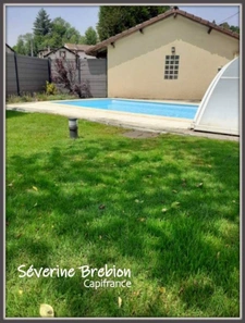 Grande maison familiale, CELLES SUR DUROLLE (63), 4 chambres, garage double, piscine, espace de 40 m² idéal profession libérale