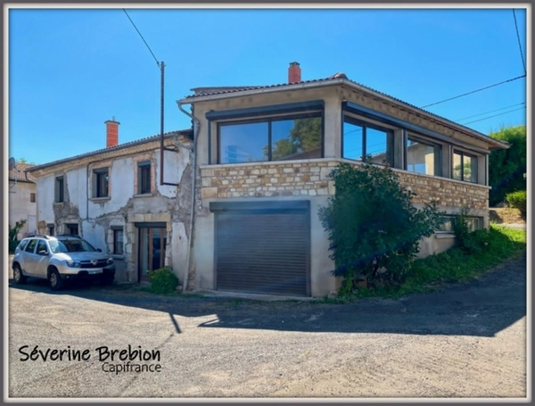 Maison spacieuse, gros potentiel, garage, terrasse – Peschadoires, à 5 min de Thiers