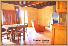 Maison à vendre 4 chambres, garage, terrain petit étang, VISCOMTAT (63)