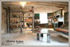 Maison à vendre Jardin, garage, atelier, 2 chambres, 1 bureau VISCOMTAT (63)