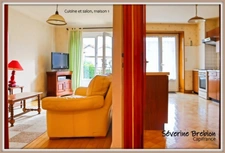 Ensemble immobilier de 2 maisons avec jardin et garage CHABRELOCHE (63)