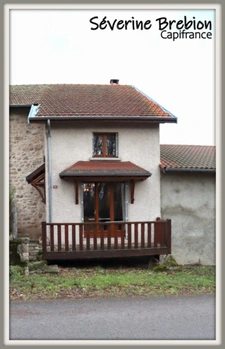 Maison bâtie en 1991,  2 grandes chambres, terrasse, garage, cave LES SALLES (42)