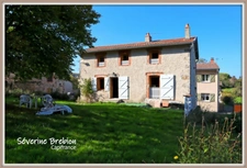 ? For sale – Stone country house – 100 m² – Garden 1,700 m² – Near Noirétable (42)