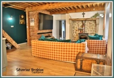 Ancienne ferme rénovée de 190 m², 4 chambres, avec grange, terrain de 11 000m² à Cervières