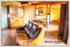 Maison à vendre 4 chambres, garage, terrain petit étang, VISCOMTAT (63)