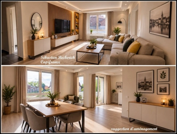 Appartement à vendre 4 pièces SARREGUEMINES (57)