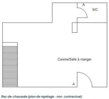 Loft - Duplex inversé (souplex) atypique à vendre - 5 pièces - 180 m² - proche douane commerces transports - COLLONGES SOUS SALEVE (74)