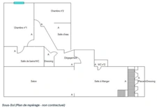 Loft - Duplex inversé (souplex) atypique à vendre - 5 pièces - 180 m² - proche douane commerces transports - COLLONGES SOUS SALEVE (74)