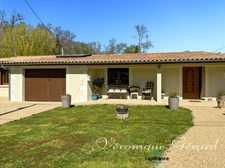Maison de 134 M² tres LUMINEUSE, en bord de rivière AVEC PROTECTION ANTI INNONDATION PAR GABIONS. CADRE EXCEPTIONNEL