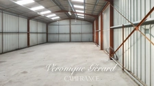 HANGAR POLYVALENT DE 200 M2 PLUS GARAGE SUR TERRAIN CLOS