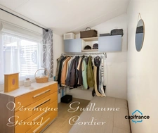 Mobil-Home de 32 M² de 2019, confortable avec belle terrasse et parcelle privative a vendre séparément en PRL.