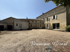 BELLE MAISON EN PIERRE DE TAILLE DE 252 M², 7 CHAMBRES, COMBLES AMÉNAGEABLES, JARDIN PAYSAGER,3 GARAGES