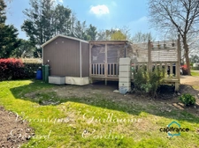 Mobil-Home de 32 M² de 2019, confortable avec belle terrasse et parcelle privative a vendre séparément en PRL.