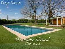 Maison de Plain-Pied sur 3049 M2 de terrain ideal investisseur