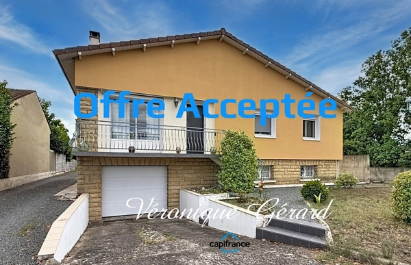 EN EXCLUSIVITE à PRIGONRIEUX Maison de 116 M² 4 chambres, Sous-Sol et Garages.