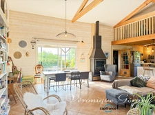 Maison de Plain-pied de 170 M2 en ossature bois, très lumineuse édifiée sur sous-sol.