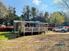 Mobil-Home de 32 M² de 2019, confortable avec belle terrasse et parcelle privative a vendre séparément en PRL.