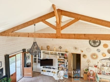 Maison de Plain-pied de 170 M2 en ossature bois, très lumineuse édifiée sur sous-sol.