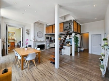 Dpt Hautes Pyrénées (65), à vendre TARBES appartement bourgeois en hyper centre avec terrasse