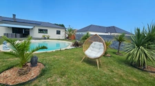 Maison à vendre 6 pièces avec jardin , garage et piscine OURSBELILLE (65)