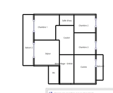 Appartement T4 de 89,82 m² Boulevard Joseph Vallier GRENOBLE (38)