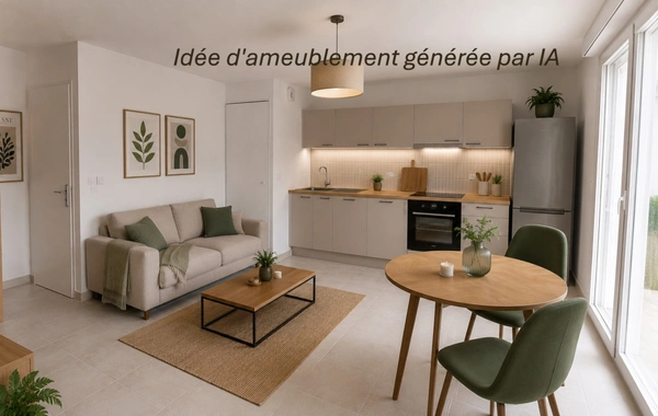 Saint-Rémy-de-Provence – Studio en rez de chaussée avec jardin