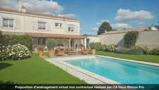 L’HOUMEAU – AUX PORTES DE LA ROCHELLE – MAISON FAMILIALE À FORT POTENTIEL- JARDIN AVEC DOUBLE ACCES
