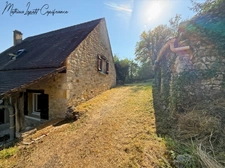 Maison en pierre apparente à vendre 3 pièces LA BACHELLERIE (24)  72 m² – 2 chambres – terrain 1744 M²