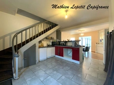 Dordogne department (24), for sale near SAVIGNAC LES EGLISES, 7-room house, 138 m² on 460 m² of land. 