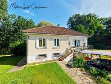 Maison viager occupé à vendre 5 pièces BASSILLAC ET AUBEROCHE (24)– SANS RENTE – MAISON SUR 2 200 m² EN BORD DE RIVIÈRE – 