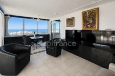 Panoramic view of the sea and resort