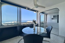 Panoramic view of the sea and resort