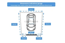Garage 21 m² quartier Couchant