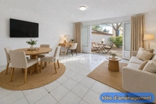 Maison 2 chambres avec terrasse, petit jardin et garage