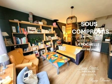 Maison à vendre 3 pièces LA ROCHELLE (17) 52 m2 + Grenier de 16.5 m2