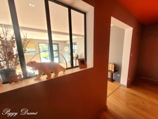 House for sale in L'HOUMEAU (17), 6 rooms - 173 m² - 1100 m² plot - 4 bedrooms, 1 office - Heated swimming pool - Double garage