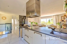 House for sale in CEYRESTE (13), village within walking distance, sea view, 3 bedrooms, terrace, garden, carport, workshop 