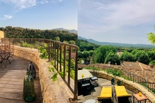 Ancienne bergerie à vendre 5 pièces à 25mn au nord d'AIX EN PROVENCE (13), 100 m2, terrasse et vue panoramique